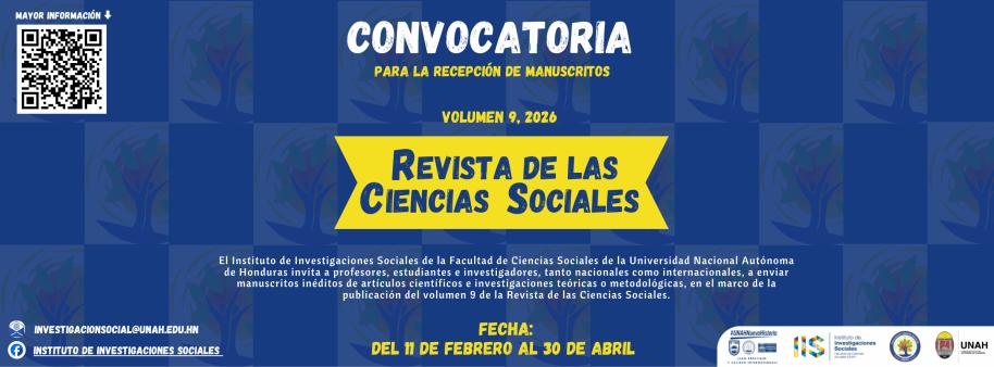 Banner convocatoria Revista Vol. 9b